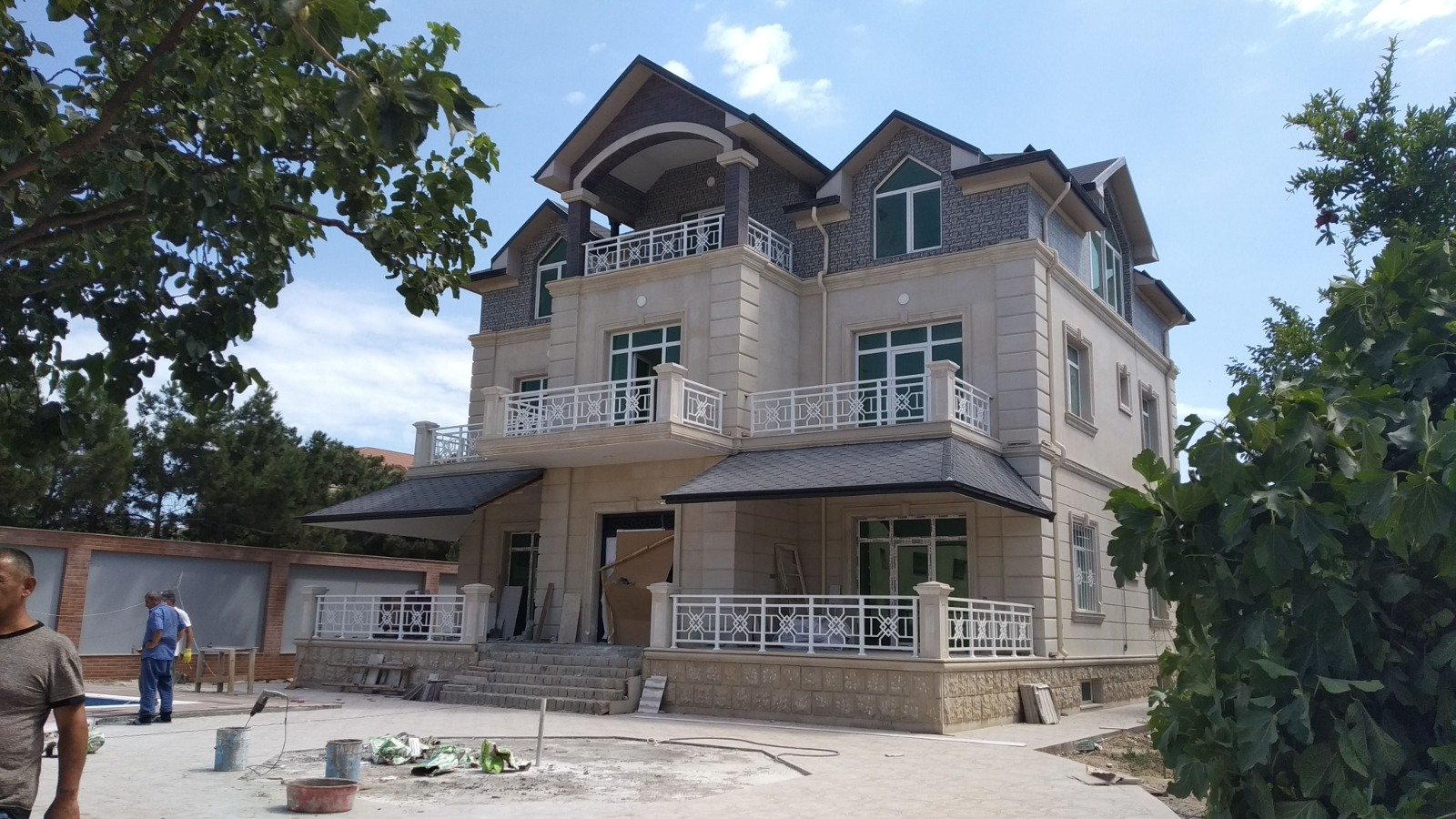 Tikinti mərhələsindən görüntü — 6